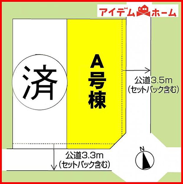 全体区画図  休日、平日問わずお気軽にお問合せください。 