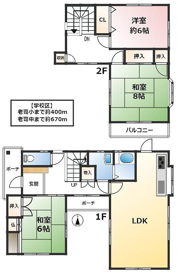 3LDKの間取