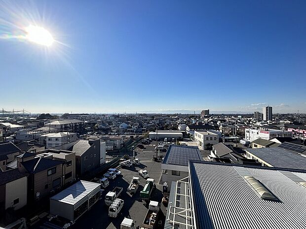 お住まいからの眺望。