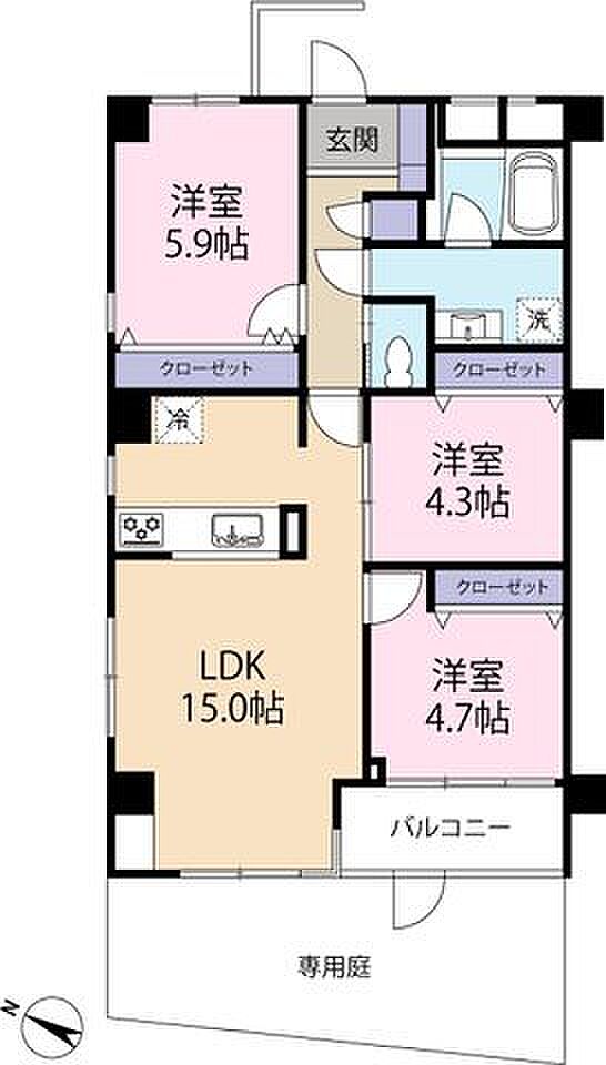 間取り図です