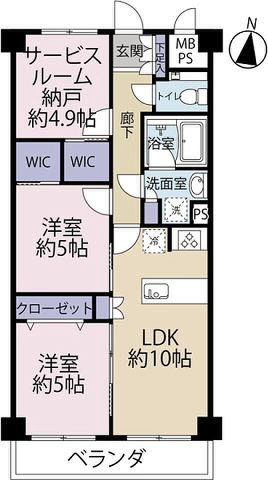 間取り図です