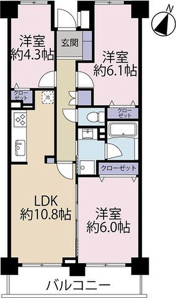 間取り図です