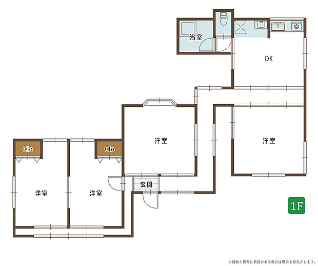 貸平屋戸建4DK　88.32平米