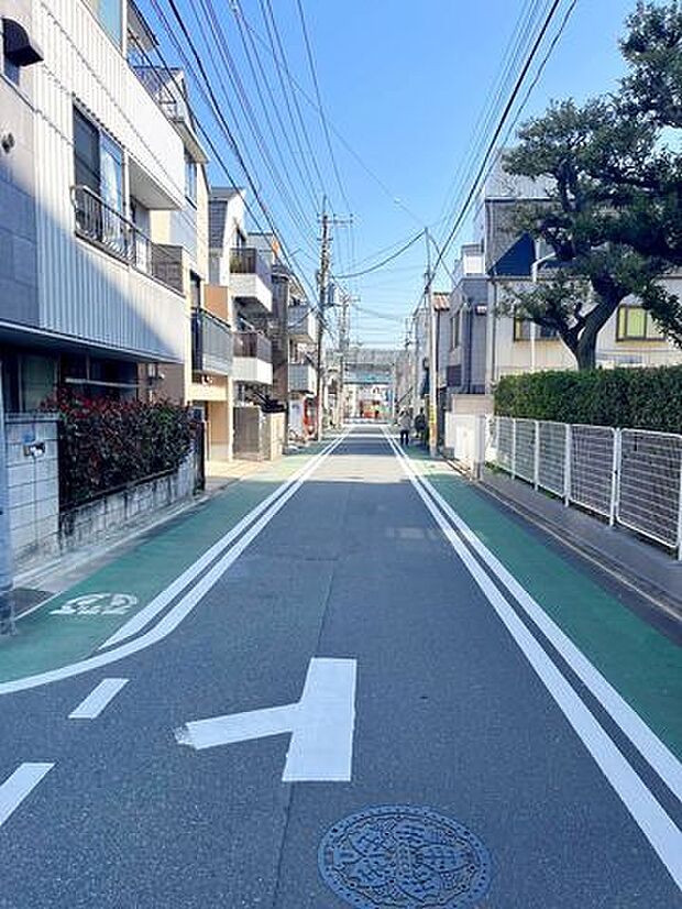 前面道路