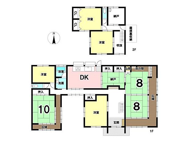 笠原町　中古戸建(7SDK)の間取り