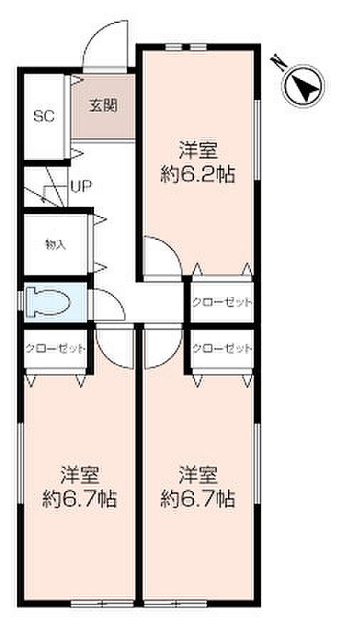 1階の間取り