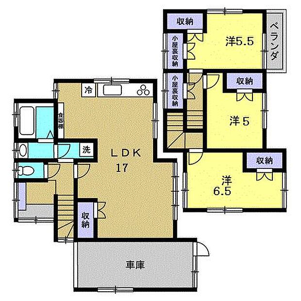 リフォーム後間取図