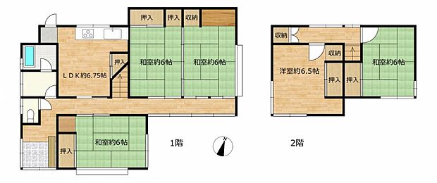 現況間取図です。