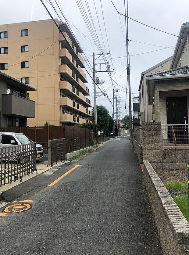 前面道路を含む現地写真