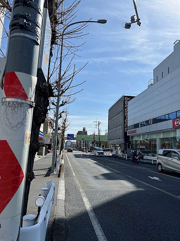 前面道路