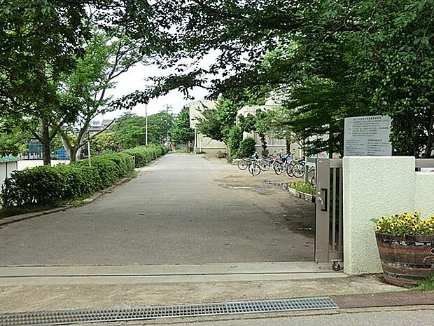 小学校 500m 増尾西小学校