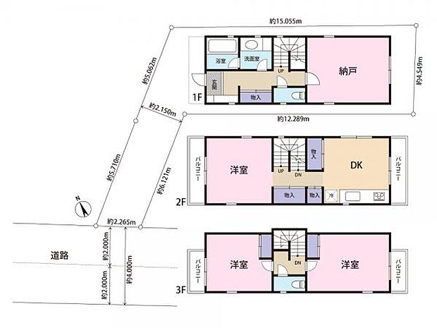 間取り図です。