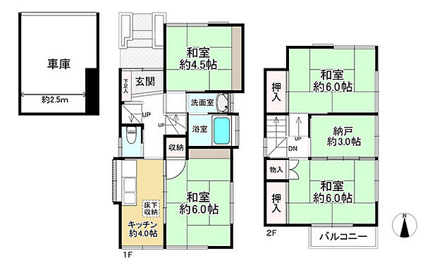 葛飾区奥戸6丁目(4SK)の間取り