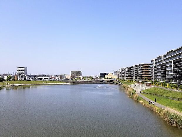 大相模調整池　日本初の親水文化創造都市として新しく水との共存文化を目指します