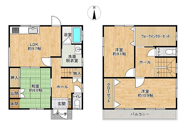 全居室収納付き！ゆとりのある3LDKです♪