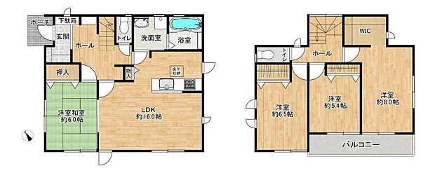 土地54坪！建物32坪！お子様のいるご家族もご安心の広さです！