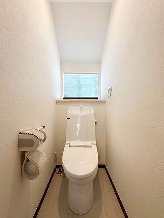トイレが2ヶ所あると、朝の忙しい時間帯の順番待ちがなくなりますね。