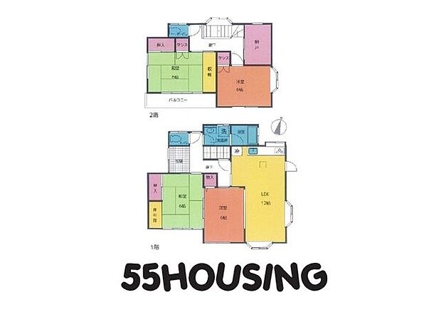 蓮田市椿山1丁目　戸建て(4SLDK)の間取り