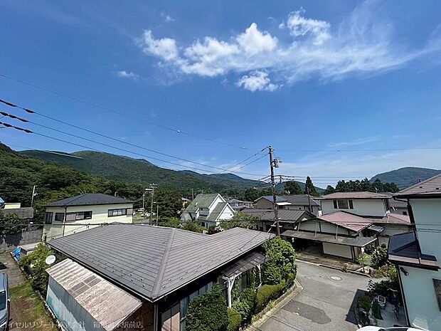 箱根連山の眺望をお楽しみいただけます。
