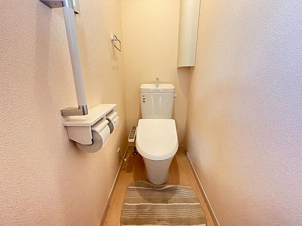 トイレが二か所あるので混雑する朝も大助かり♪