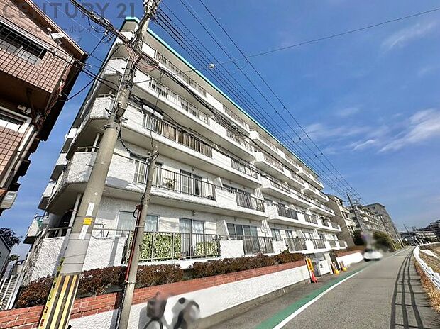仁川グランドハイツ(3LDK) 4階の外観
