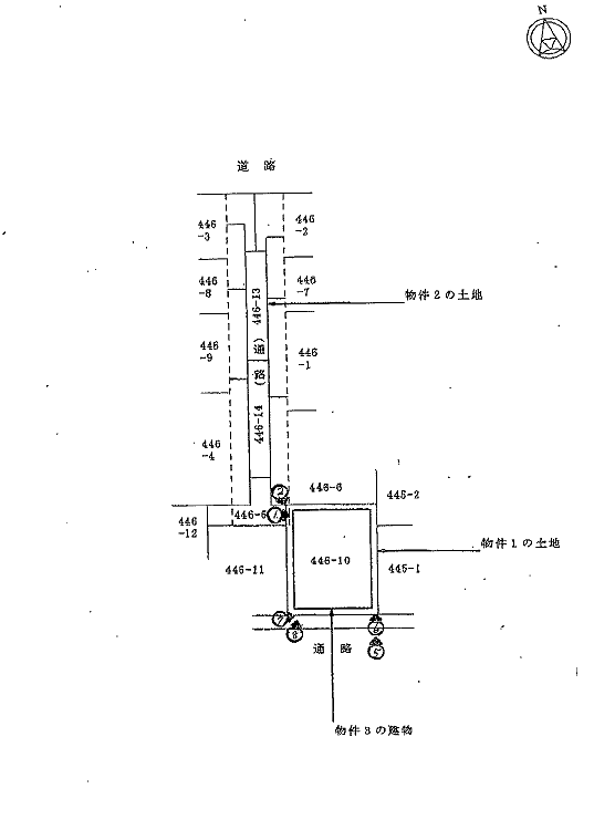 奥戸3丁目中古戸建(4DK)の間取り