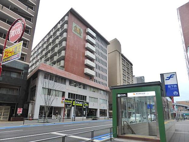 地下鉄「櫛田神社前」駅