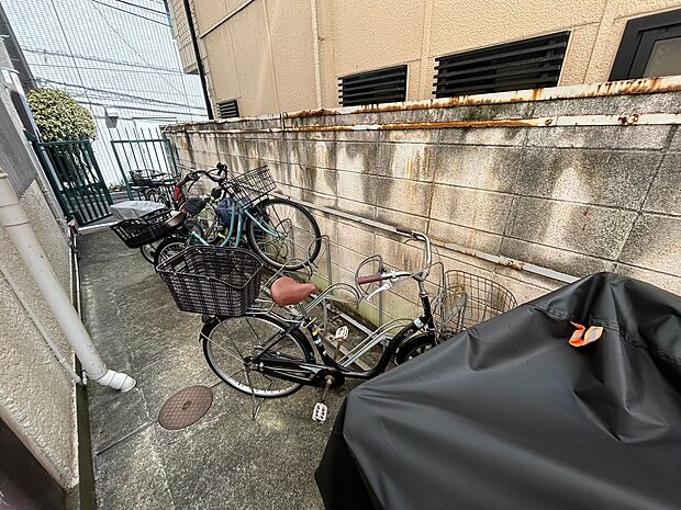 駐輪場も綺麗に整頓されています。※空き状況は都度ご確認下さい。