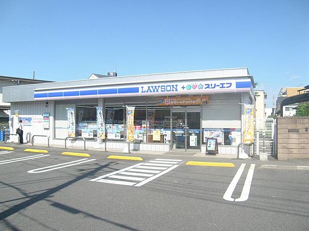 ローソン・スリーエフ川口二丁目店 徒歩4分。 310m