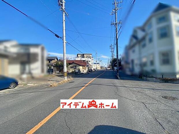 前面道路写真