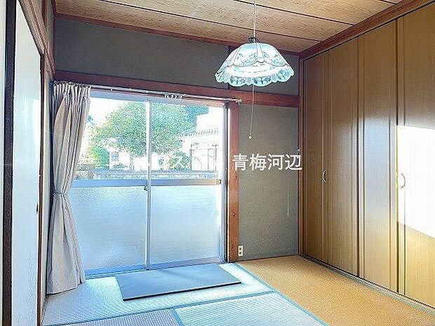 1階和室：収納スペースが豊富なので、お部屋を広くお使いいただけます。