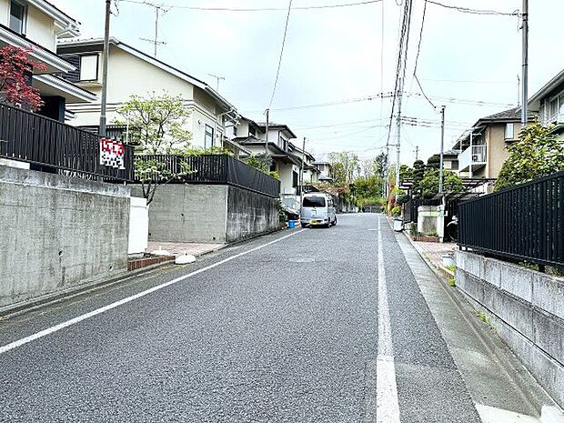 〜北西6.0ｍ道路に面しています〜