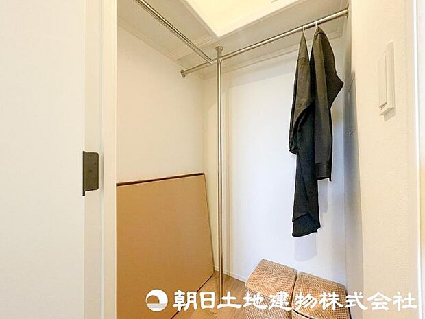 各お部屋に収納スペースがあり、お部屋の中をスッキリ片付けられますね