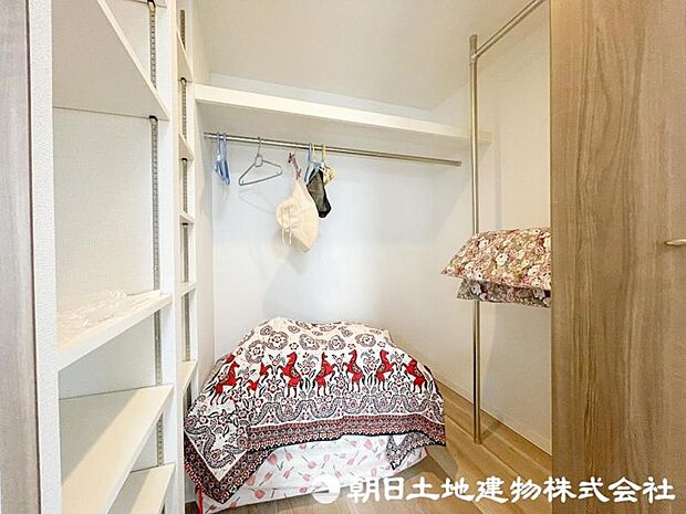 各お部屋に収納スペースがあり、お部屋の中をスッキリ片付けられますね。