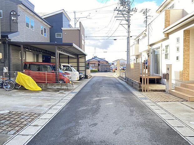 前面道路幅員約4.0ｍ！閑静な住宅街です！