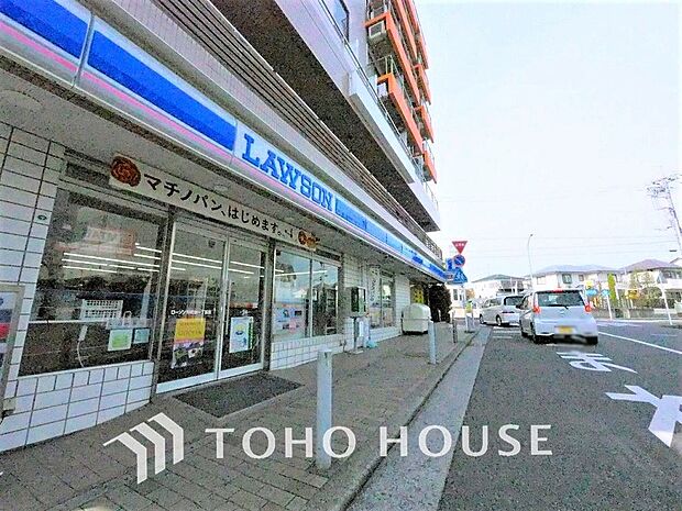 ローソン 仲町台一丁目店　距離450ｍ