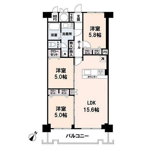 間取図　※現況を優先とします。