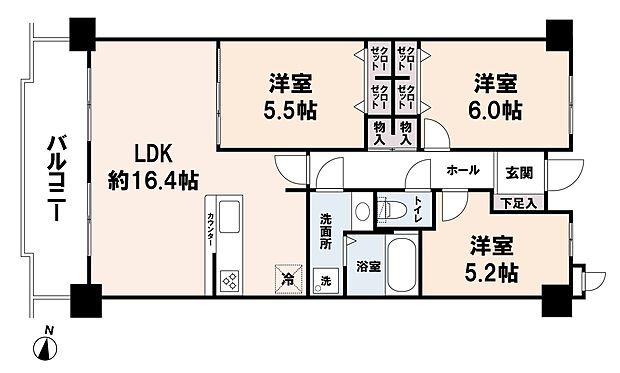 間取図※現況を優先とします