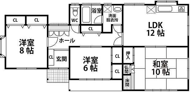 間取図※現況を優先とします