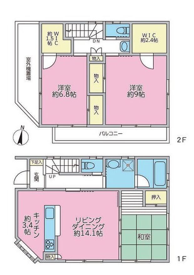 ・3LDK　・建物面積：92.15？