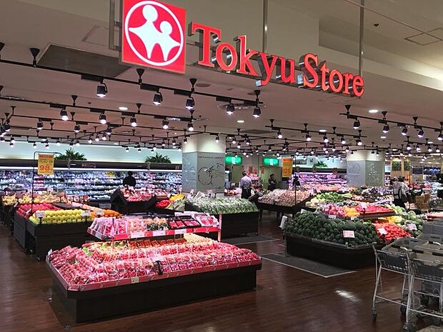 スーパー 550m 東急ストア中央林間店