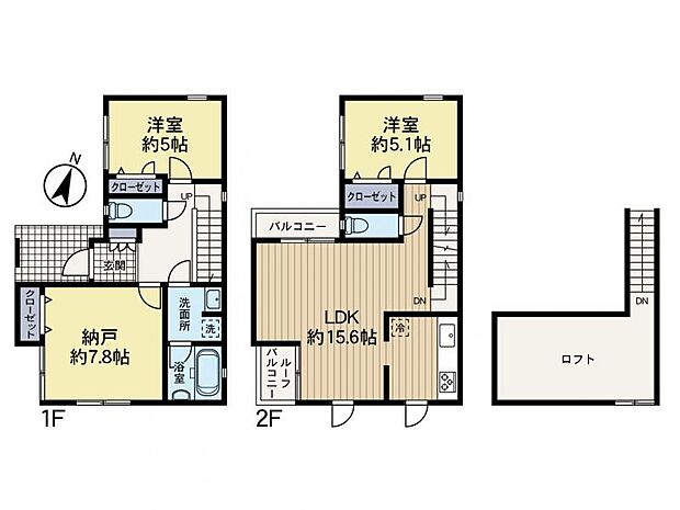 【間取図】