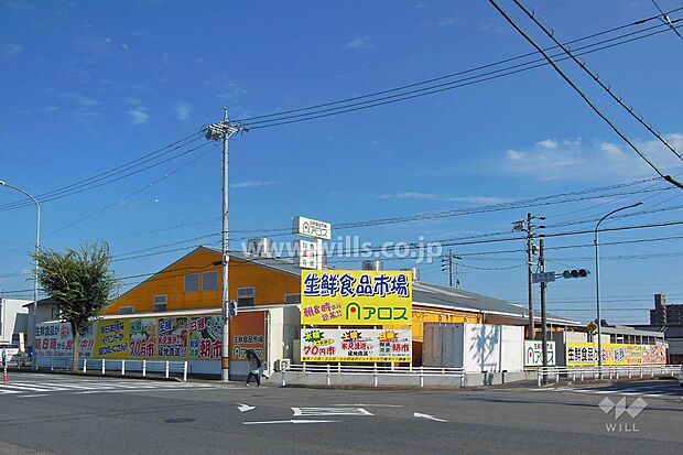 生鮮食品市場アロス(尾張旭店)の外観