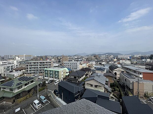 高層階からの景色はこのお部屋の特権です♪