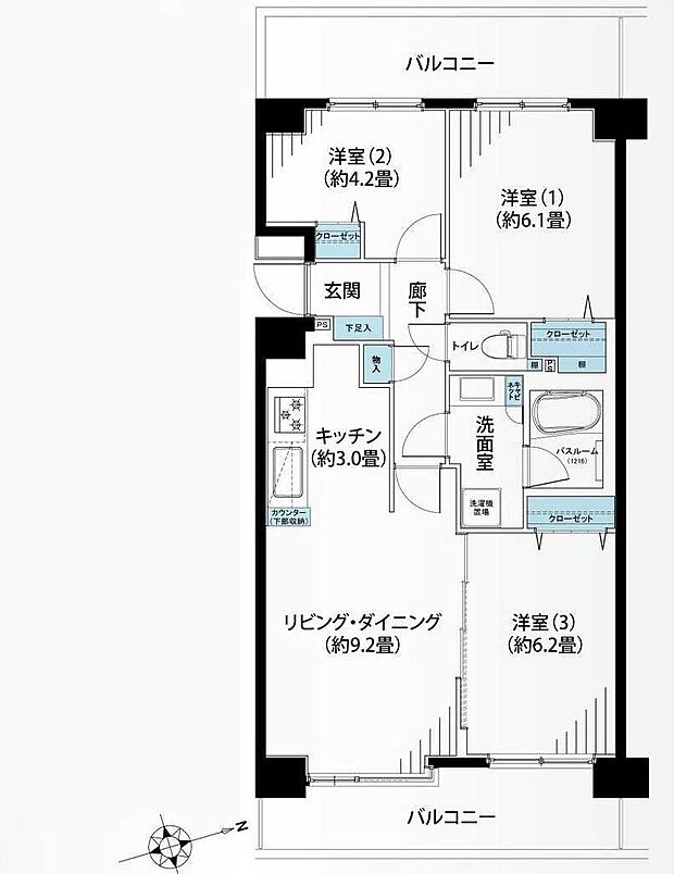 間取り●家具付き●エアコン1台付き●フラット35適合物件、住宅ローン減税適合物件！