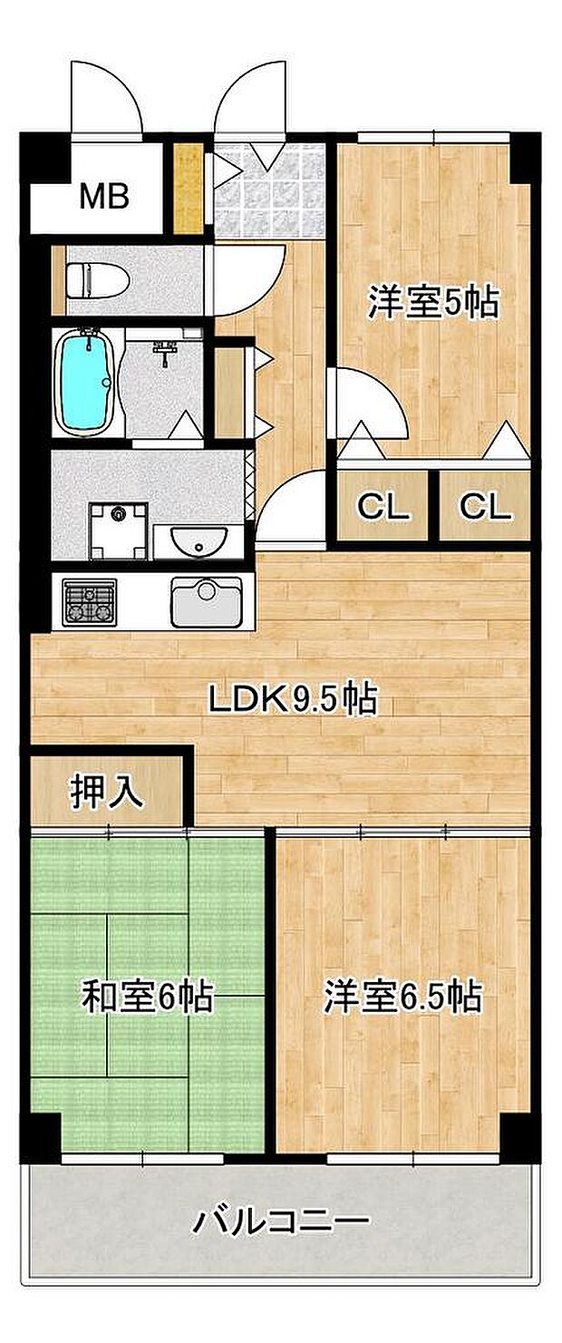 【南東向き】日当り良好のお住まい！明るいお住まいは家族の笑顔も増えそうですね！