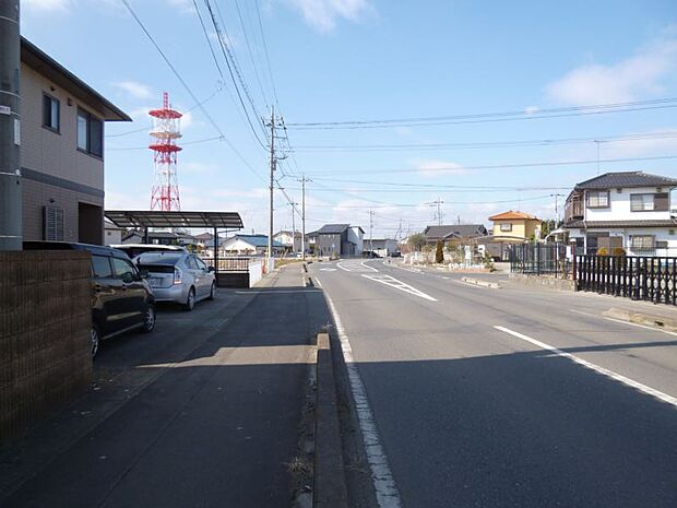 【前面道路北側12m】