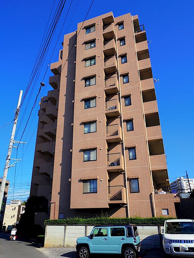 文教都市「浦和」駅まで徒歩13分！SRC造9階建のお部屋は7階部分・角住戸