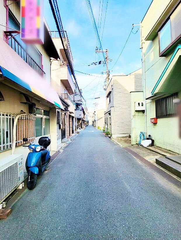 前面道路含む現地写真