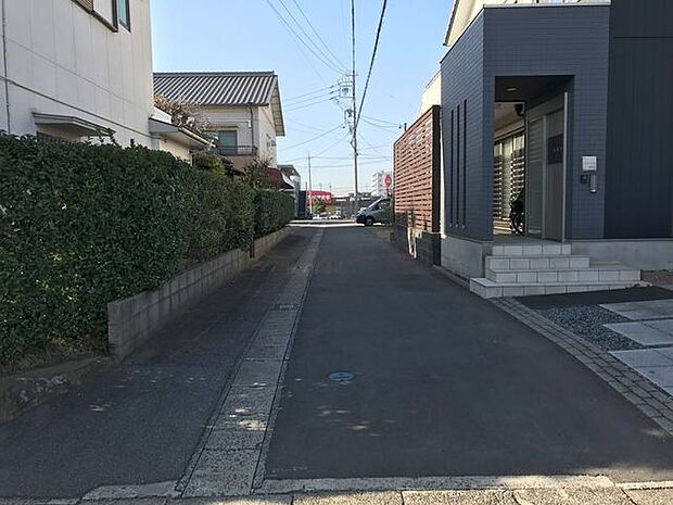 前面道路含む現地写真